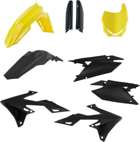 Full Plastic Kit - Black/Yellow