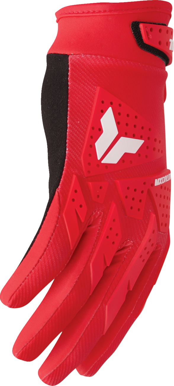 Thor LAUNCHMODE XP Gloves Men's Small Black/Red - Image 3