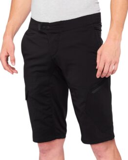 100% Men's Ridecamp Shorts Black Size 34
