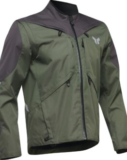 Thor Terrain Jacket Army Green Charcoal Men's Small