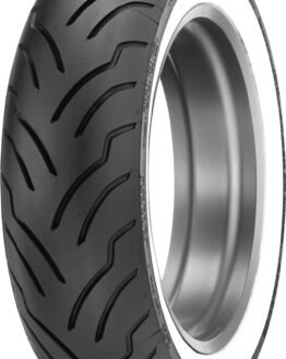 American Elite Rear Tire MT90B16 74H Bias TL Wide White Wall