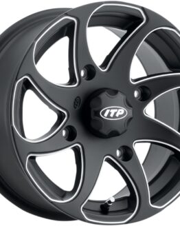 Twister Wheel Black Left 4/110 14X7 5+2