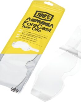 100% Armega Forecast Standard Tearoffs 20Pk Clear - 59065-00001
