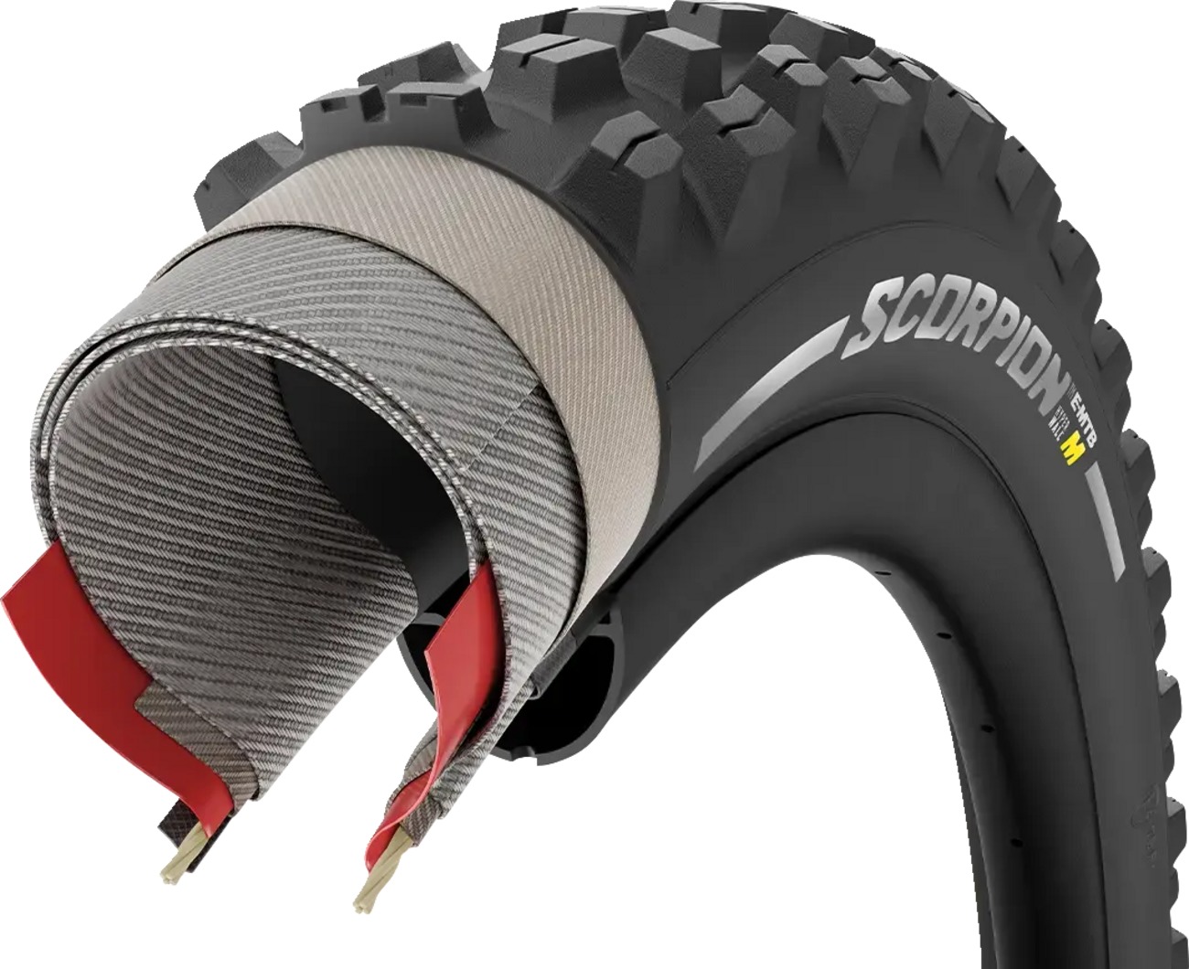 Pirelli Scorpion E-MTB M Tire 29 x 2.6 Tubeless Ready Black - Image 3
