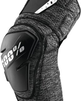 Fortis MTB Knee Guards - Gray/Black - L/XL - Pair