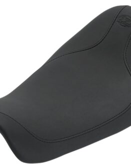 Runaround Smooth Vinyl Solo Seat Black Foam Low