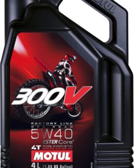 300V 4T Factory Line Offroad Synthetic Oil 5w40 - 4 Liter