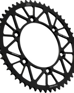 Black Aluminum Rear Sprocket - 52 Teeth 520 Pitch
