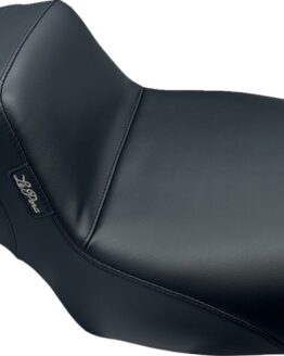 Le Pera Kickflip Daddy Long Legs Seat Smooth Black For Harley FLT/FLH 23-24