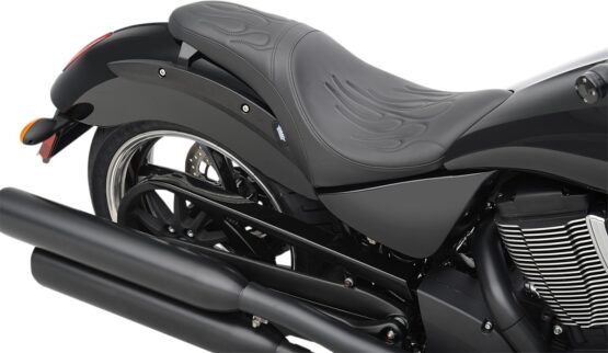 Predator Flame Stitched 2-Up Seat Black Low