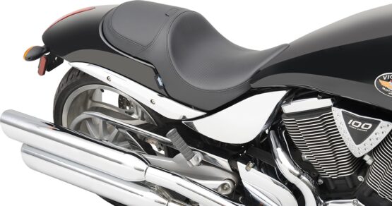 Predator Carbon Fiber Stitched Solo Seat Black Low