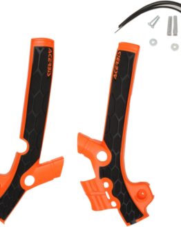 X-Grip Frame Guards Orange/Black