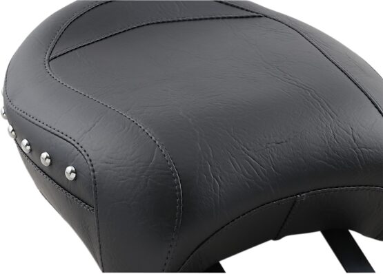 Concho Studded Vinyl Pillion Pad Black Foam - Image 3