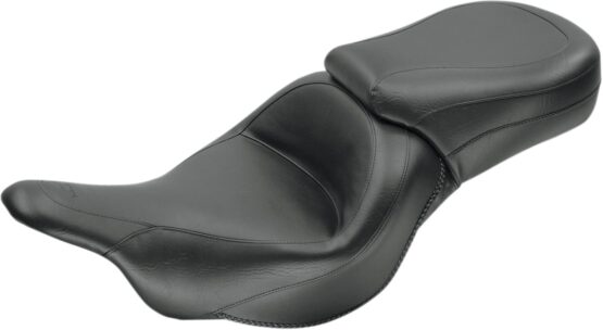 Touring Smooth Vinyl 2-Up Seat - Black