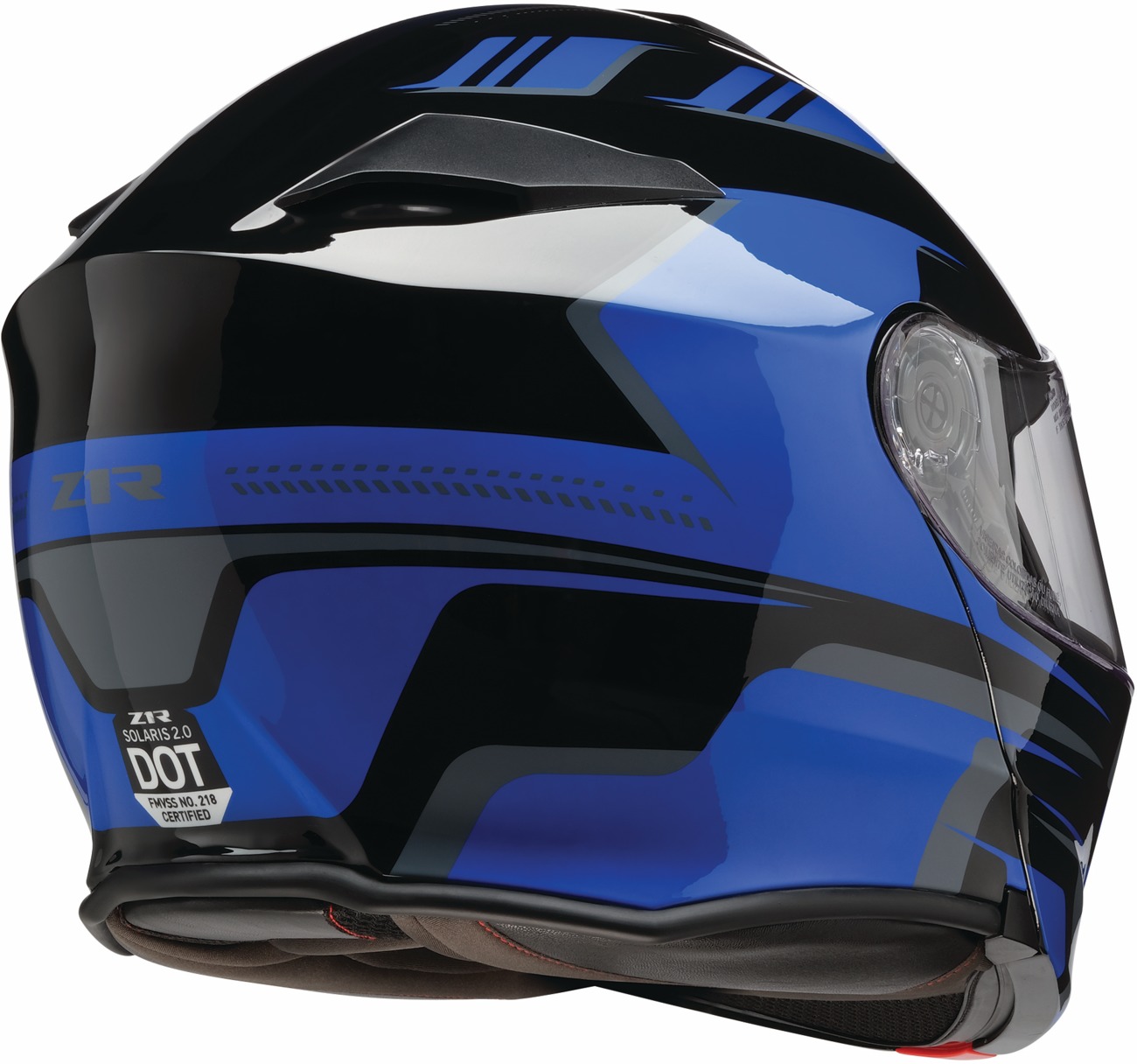 Z1R Solaris 2.0 Slater Modular Helmet XL Blue/Black - Image 3
