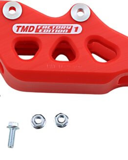 Red Factory Edition #1 Chain Guide For 07-25 Honda CRF250/450