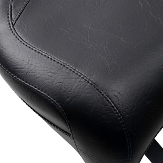 Plain Vinyl Pillion Pad Black Foam - Image 2