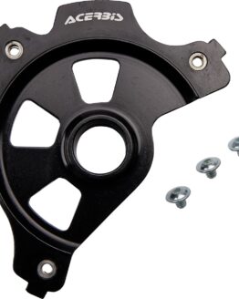 Acerbis Front Disc Cover Mount Black For Kawasaki KX250 KX250X KX450