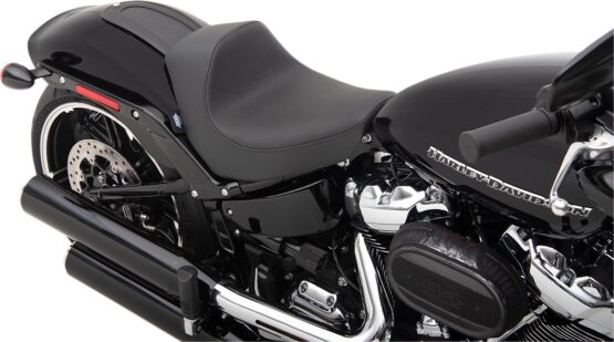 EZ Mount Smooth Vinyl Solo Seat Black Foam Low - Image 3