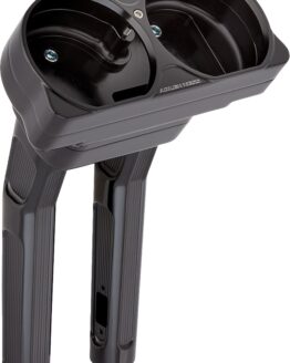 Arlen Ness Method Kickback Handlebar Riser 10in Black For Harley-Davidson