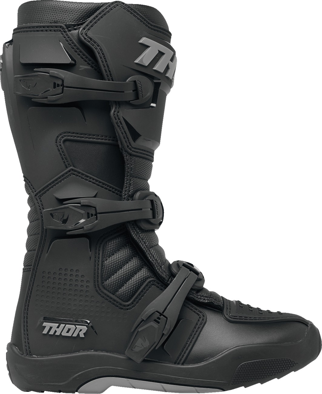 Thor Women's Blitz XR Boots Black/Gray Size 6 - Image 4