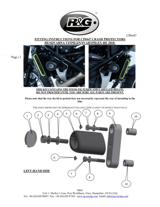 Aero Style Frame Sliders - Image 2