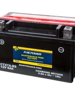 Fire Power CTX7A-BS Maintenance Free Battery Replaces YTX7A-BS