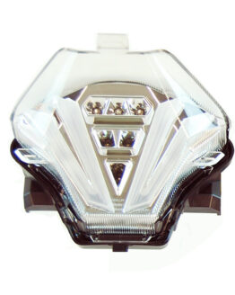 Clear Integrated LED Tail Light w/ Diffuser Fits 14-16 Yamaha FZ-07