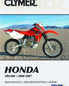 Clymer Shop Repair Service Manual Fits 2000-2007 Honda XR650R