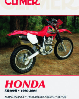 Clymer Shop Repair & Service Manual Soft Cover Fits 1996-2004 Honda XR400R