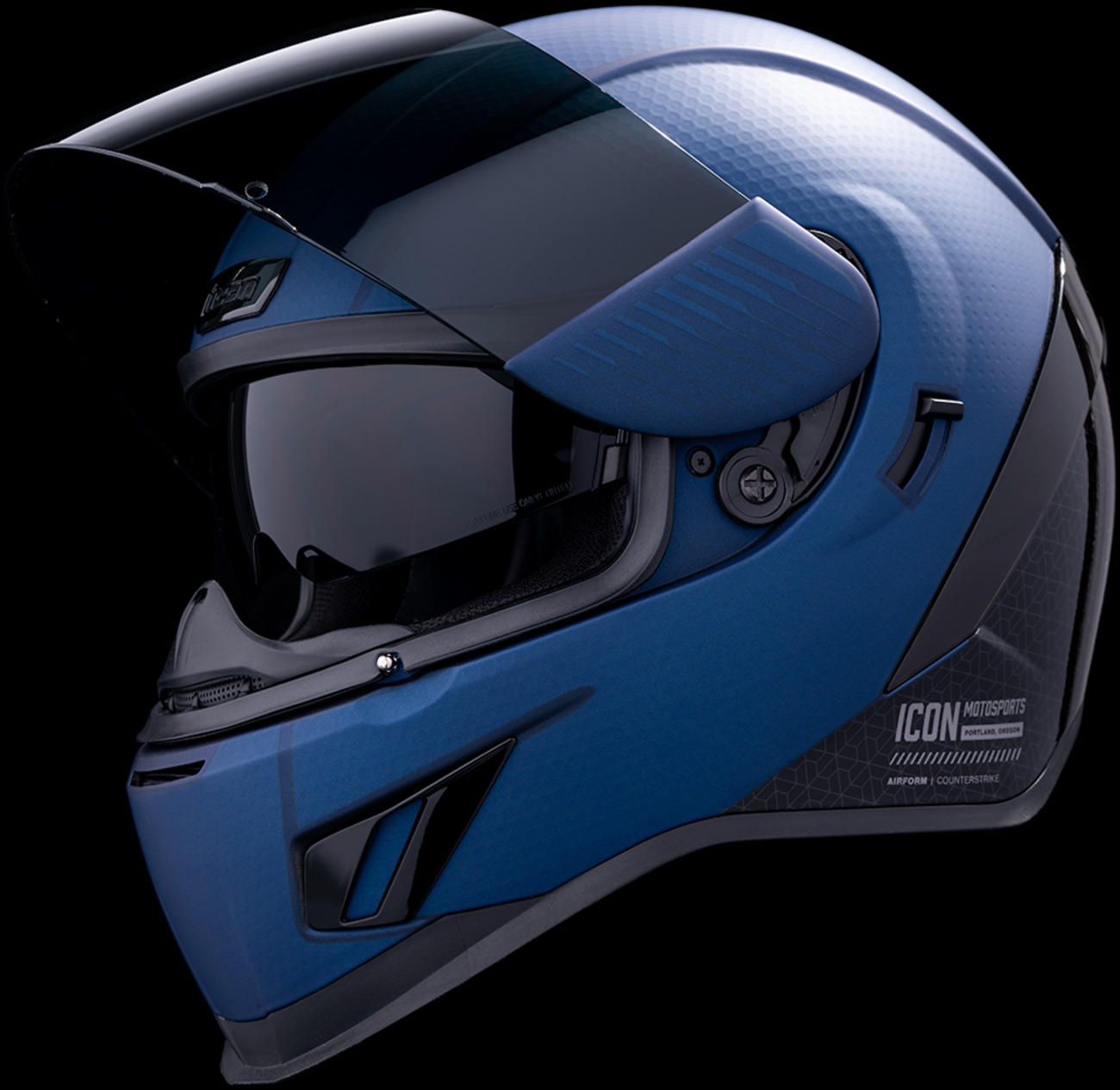 ICON Airform Counterstrike MIPS Helmet Blue/Black M - Image 4