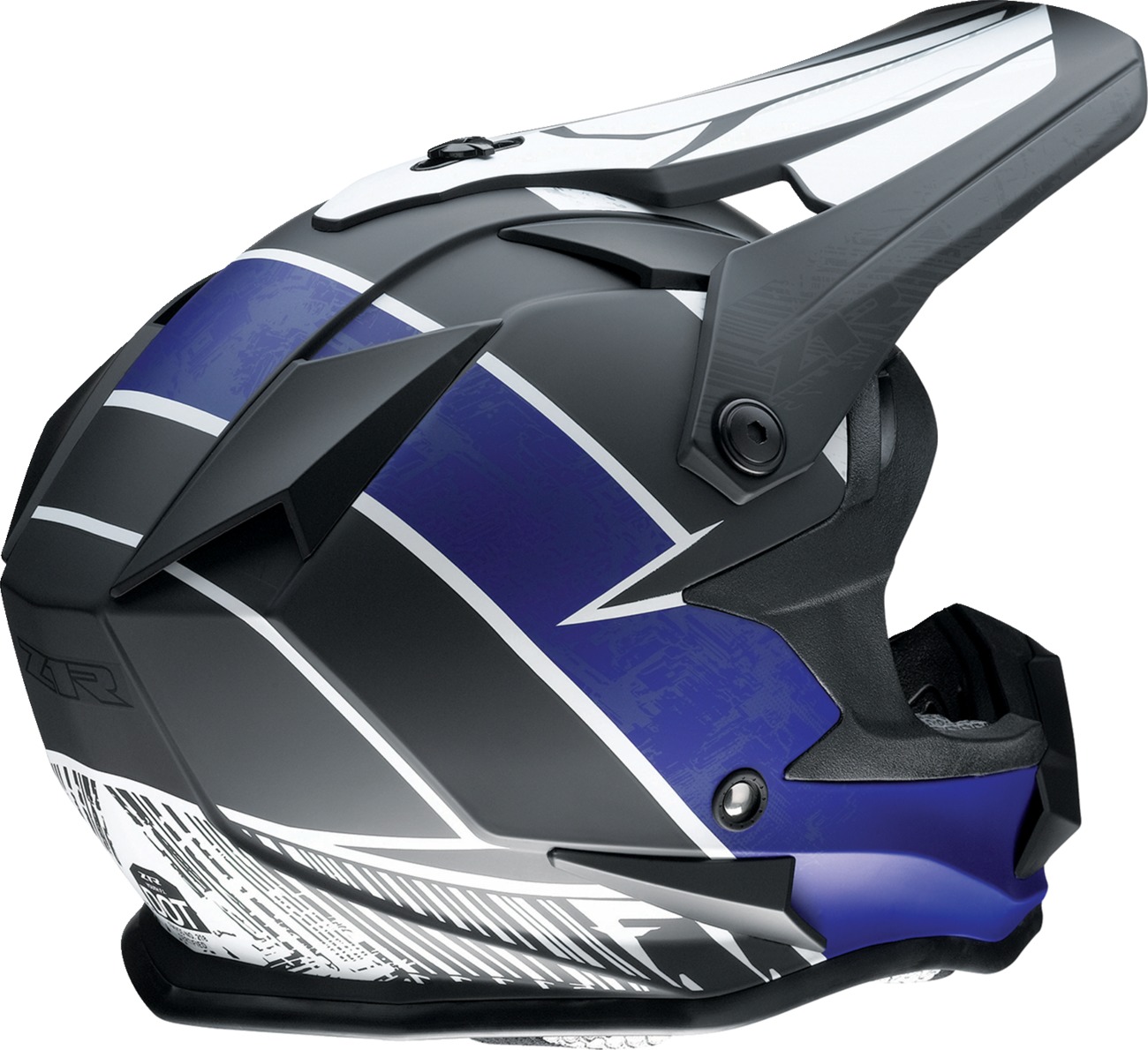 Z1R Youth F.I. Fractal MIPS Helmet Matte Black/Blue M - Image 3