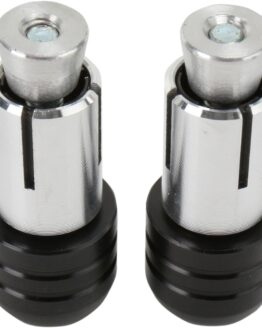 Renthal Aluminum Bar Ends Black End Plugs Set