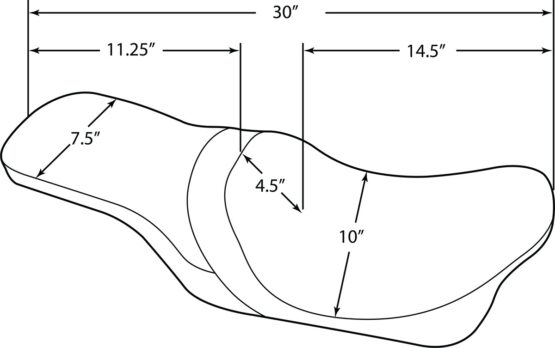 Predator Smooth 2-Up Seat - Image 2