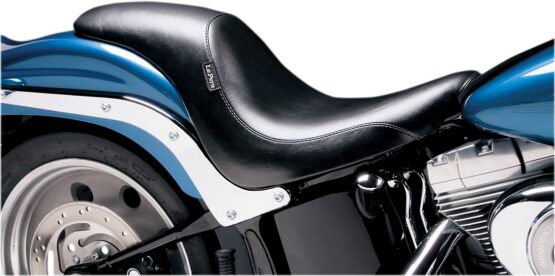 Silhouette Plain Vinyl 2-Up Seat Black Foam Low