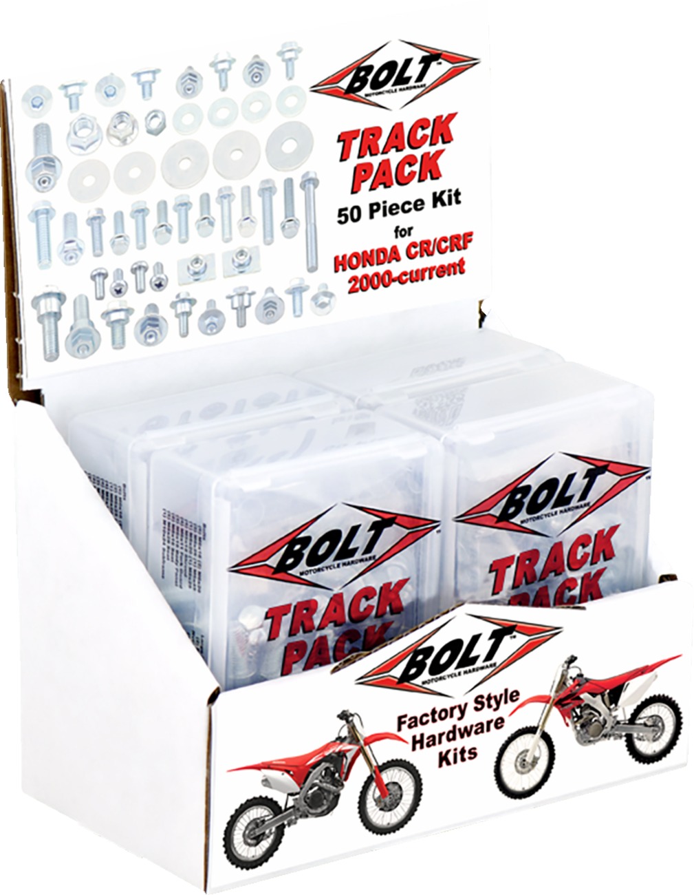 BOLT Honda CR/CRF Track Pack 6 Pack Assortment - Image 4