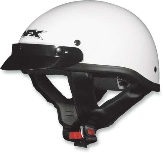 FX-70 Half Helmet Gloss White X-Large