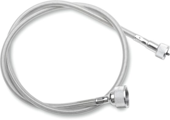 35" Braided Stainless Steel Speedometer Cable