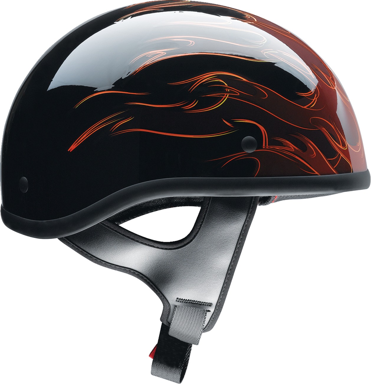 Z1R CC Beanie Hellfire Helmet - Small, Red - Image 3
