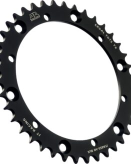 Black Aluminum Rear Sprocket - 40 Teeth 520 Pitch