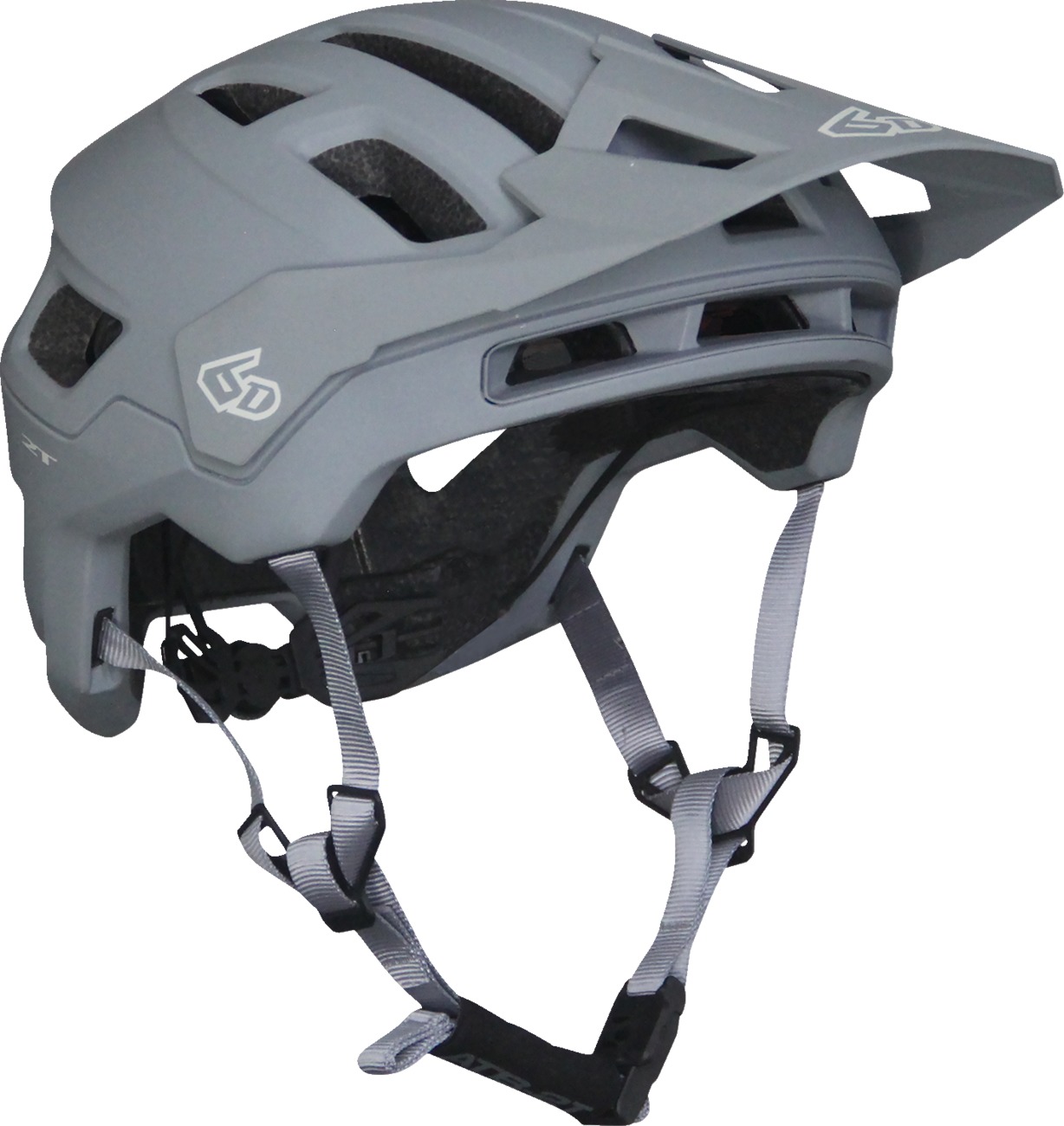 6D ATB-2T Ascent Bicycle Helmet XS/S Matte Gray Unisex - Image 4