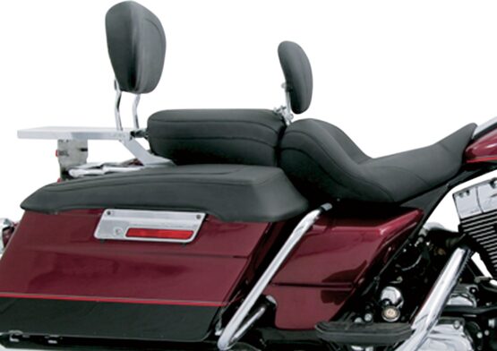 Lowdown Plain Vinyl 2-Up Seat w/Backrest - Image 4