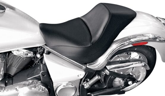 Renegade Deluxe Plain Solo Seat Black Gel Low