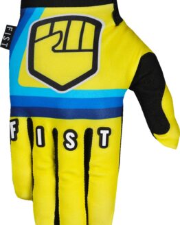 FIST Handwear Strapped 90s Gloves - Yellow/Black - Men's Medium