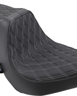 Predator III Diamond Vinyl 2-Up Seat Black/Silver