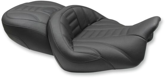 Deluxe Super Touring Vinyl 2-Up Seat Backward 1"