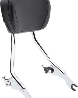 Cobra Detachable Tall Backrest Chrome Fits FLH/FLT 2009-2021