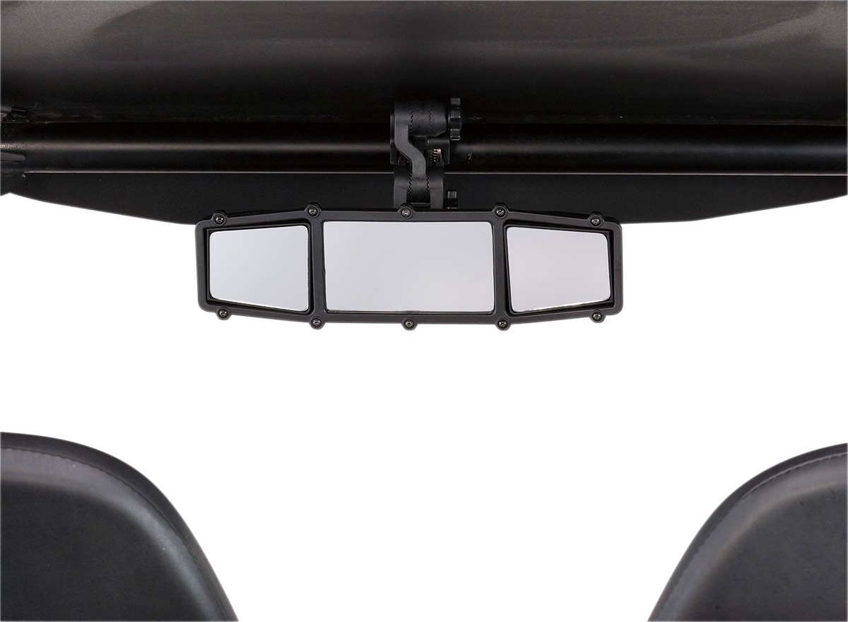 Moose Elite Series UTV Center Mirror with Blind Spot Black