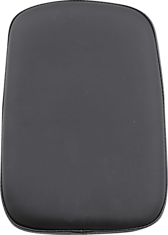 Plain SR Leather Pillion Pad Black EZ Mount