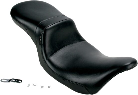 Daytona Plain Vinyl 2-Up Seat Black Low